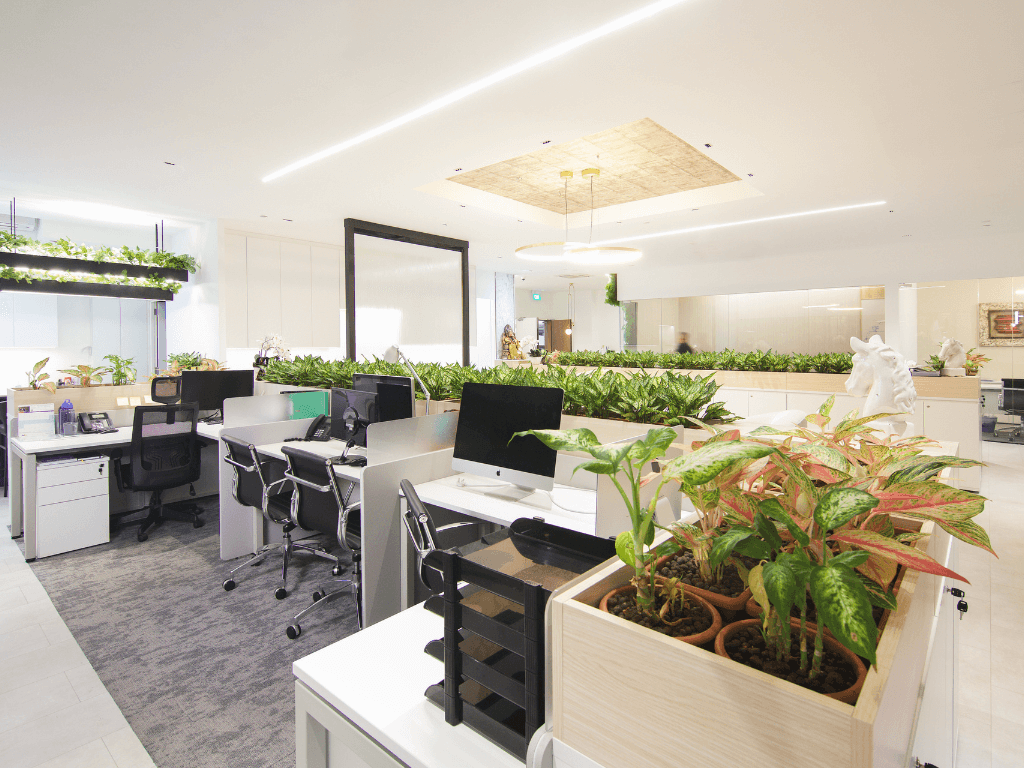 Hybrid designs for offices